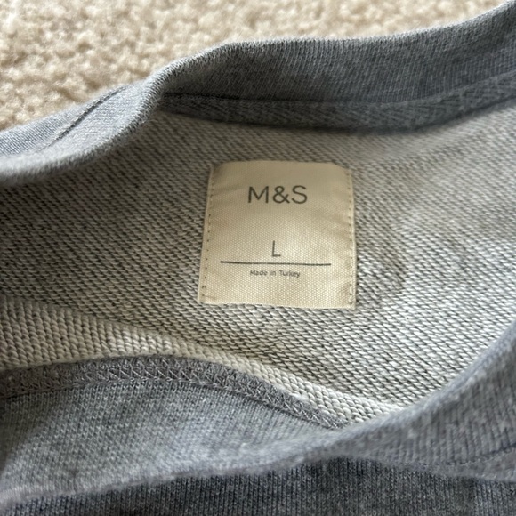 M&S Crewneck sweatshirt men’s size L - Picture 3 of 4